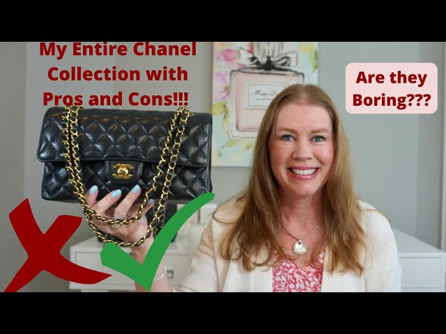 MY ENTIRE CHANEL COLLECTION WITH PROS AND CONS! ARE CHANEL BAGS