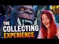 The collecting experience by captain grim  annie reacts