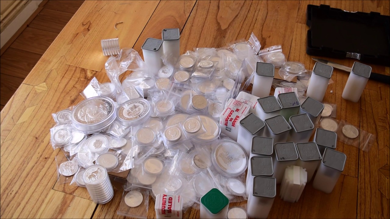 Huge 1000 Oz Silver Platinum Gold Unboxing Part 1 You Huge 1000 Oz Silver Platinum Gold