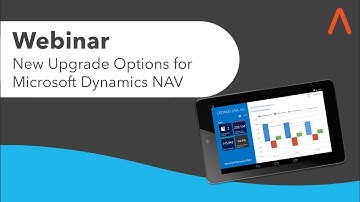 Webinar: New Upgrade Options for Microsoft Dynamics NAV