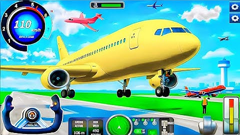 City Pilot Airplane Flight Journey Simulator - Plane Boeing Emergency Landing - Android Gameplay