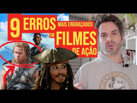 9 ERROS EM FILMES DE AÇÃO - FALHA NOSSA - Bruno Motta - Lista Pop (Falha Deles)