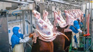 : Incredible modern pork processing factory technology & other amazing farming poultry production