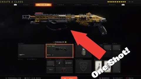 How to make the mog 12 one shot in BO4