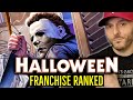 HALLOWEEN FRANCHISE RANKED! 🎃🔪🎃 [All 11 HALLOWEEN movies ranked!]