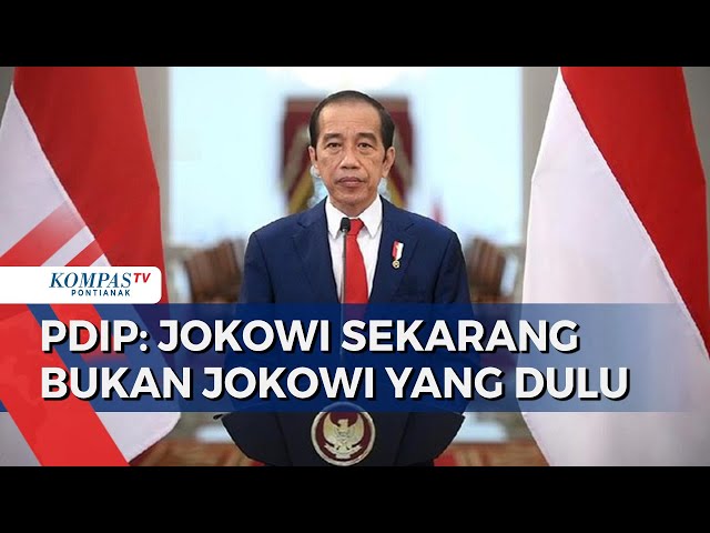 PDIP Nilai Gaya Politik Jokowi Berubah u0026 Singgung Toxic Relationship Lingkaran Presiden class=