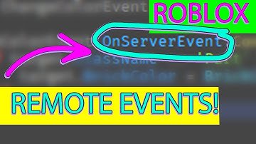 ROBLOX CODING TUTORIAL #10:  REMOTE EVENTS!