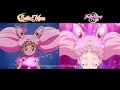 [Crystal vs Original] Sailor Senshi Transformations