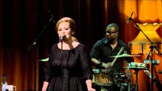 Adele - Right As Rain (Live) Itunes Festival 2011 HD chords