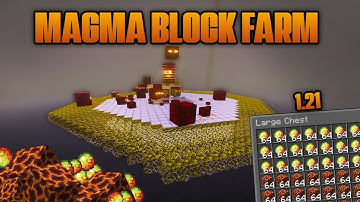 Minecraft Magma Cube Farm (Java, 1.16-1.21+)