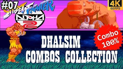 【ストZ2】Dhalsim / ダルシム - コンボ コレクション - ストリートファイター Zero 2 #07