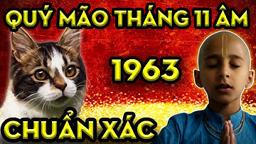 Tử Vi Tuổi Quý Mão 1963 Tháng 11 Âm 2022, Nghe Chuẩn Mệnh Trời, Đường Đời Thịnh Vượng.