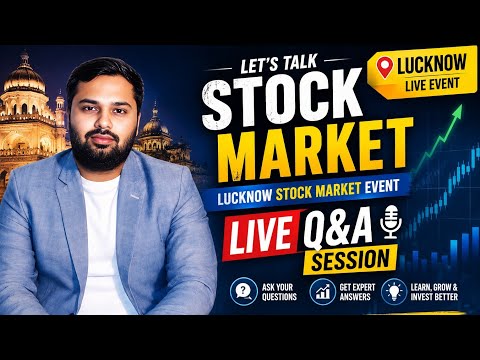 Lucknow Stock Market Event || Live Q&A Session (3 Years Ago)