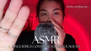 ASMR learn a constructed language 👩🏻💻 (re-upload)