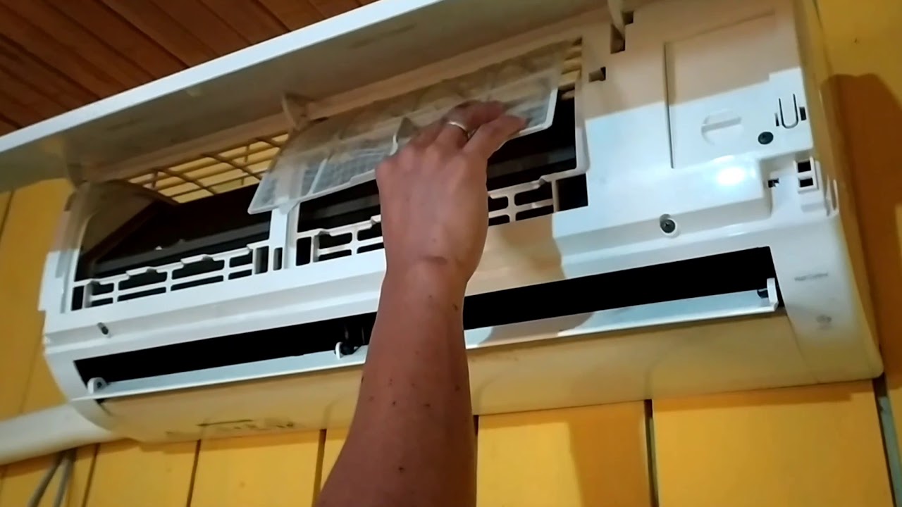 cara mudah membuka dan memasang AC rumah LG Dual Inverter - YouTube