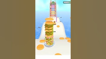 Pancake Run Level 250 Gameplay Walkthrough Android #Shorts