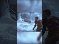Atreus Meets Innocence 🐻 #godofwar #kratos #godofwarragnarok #gaming #gamingvideos