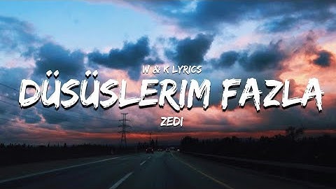 Zedi - Düşüşlerim Fazla ( Lyrics / Sözleri )