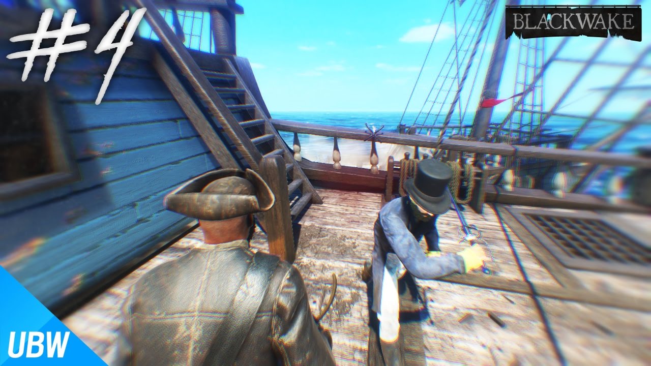 해군 VS 해적, 리얼 해상 포격전!! #4편 [블랙웨이크: Black Wake] - 울산큰고래