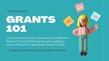 HCCPTA Grants 101