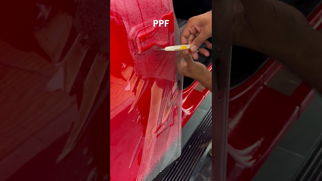 Paint protection and gloss ppf and black ppf and wraps and freelancer applicator Akhand Bharat#