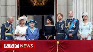 Harry and Meghan: Royals gather for talks over Sussexes' future - BBC News