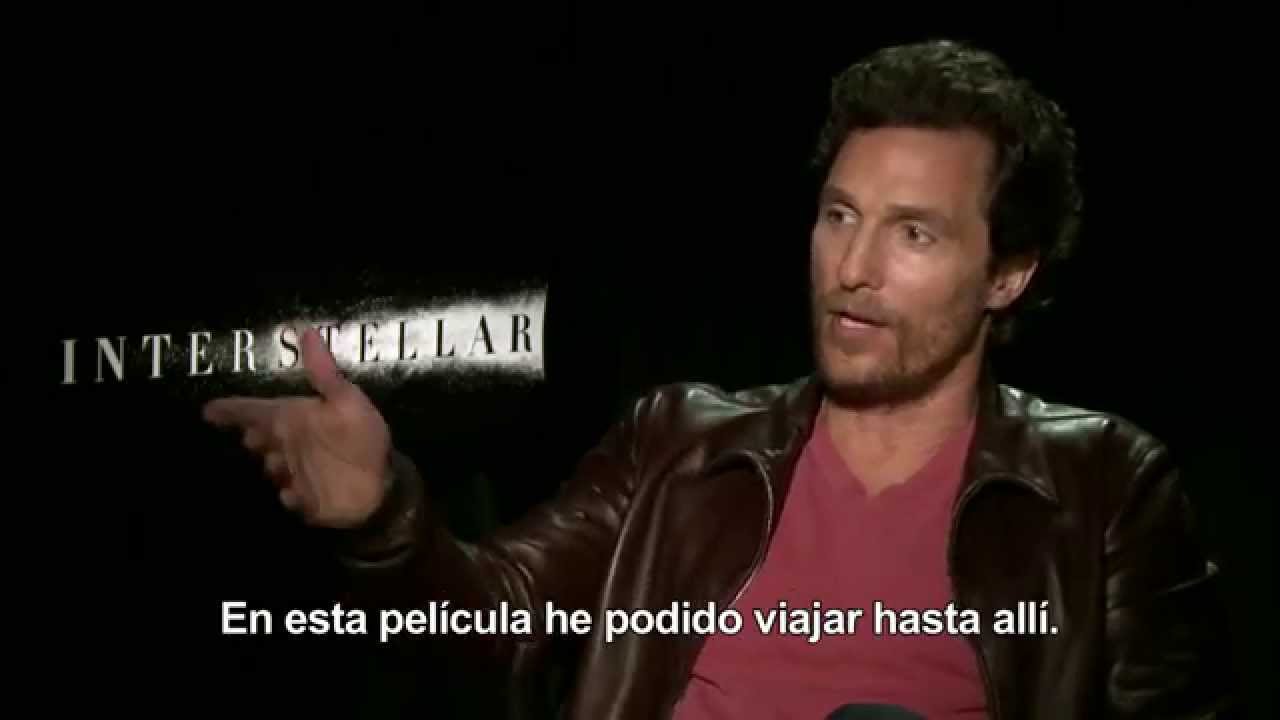 Interstellar - Entrevista Matthew McConaughey HD - YouTube