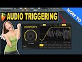 How to set up audio trigger for kickstart 2 in fl studio in 92 seconds