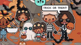 Family *TRICK OR TREATING!*  ||  VOICED || Toca Boca Roleplay