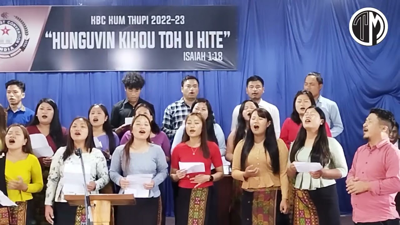 KUKI BAPTIST CONVENTION CHOIR LAMKA AREA. AT- MONGKOT KHOPI CENTRE CHURCH.
