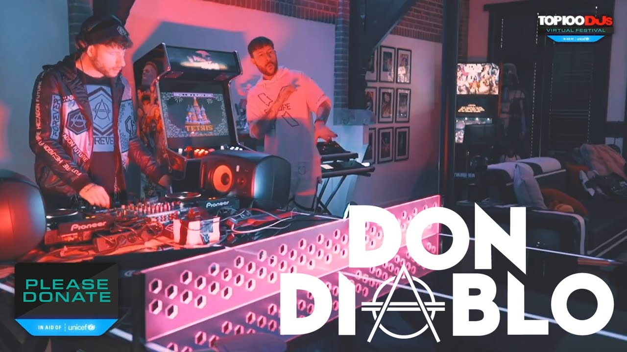 Don Diablo [Drops Only] @ The Top 100 Dj Mag 2020 | Virtual Festival