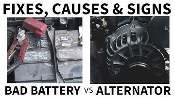 Signs of a Bad Alternator vs Bad Battery: Fixes, Causes & How to Tell The Difference