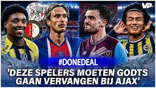 AJAX, PSV en FEYENOORD hebben ZESTIEN namen op TRANSFERLIJST🚨 & BARÇA opent weer AANVAL op FRENKIE⚔️