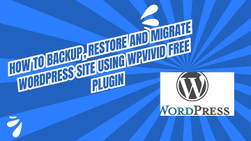 How To Backup, Restore and Migrate WordPress site using wpvivid free plugin- Urdu/Hindi