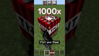 Minecraft TNT vs NUCLEAR BOMB! #shorts #viral #batidao #viral #minecraft #plsgoviral#memes#freefire