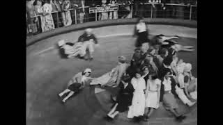 Spinning Disk at Coney Island Amusement Park (1932)