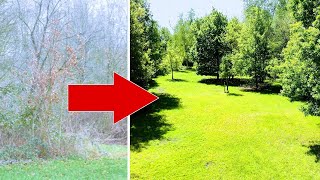 FULL BACKYARD TRANSFORMATION: WASTELAND TO PARK + saving Thousands $$$: before &amp; after DIY MAKEOVER