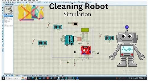 Simulating the Future: Autonomous Cleaning Robot with Ultrasonic Sensors and Arduino in Proteus