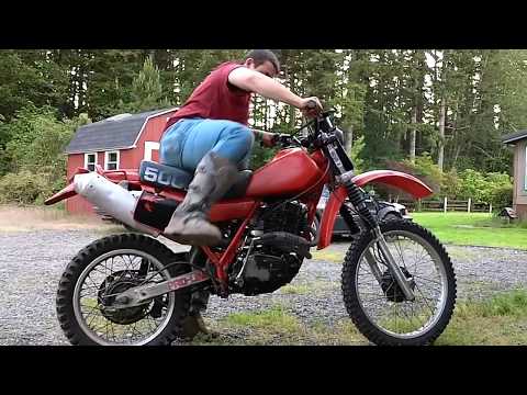 Motorcycle Kicks like a Mule! - XR500R