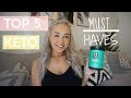 TOP 5 KETO DIET MUST HAVES 🥑