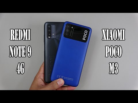 Xiaomi Redmi Note 9 4G vs Poco M3  SpeedTest and Camera comparison