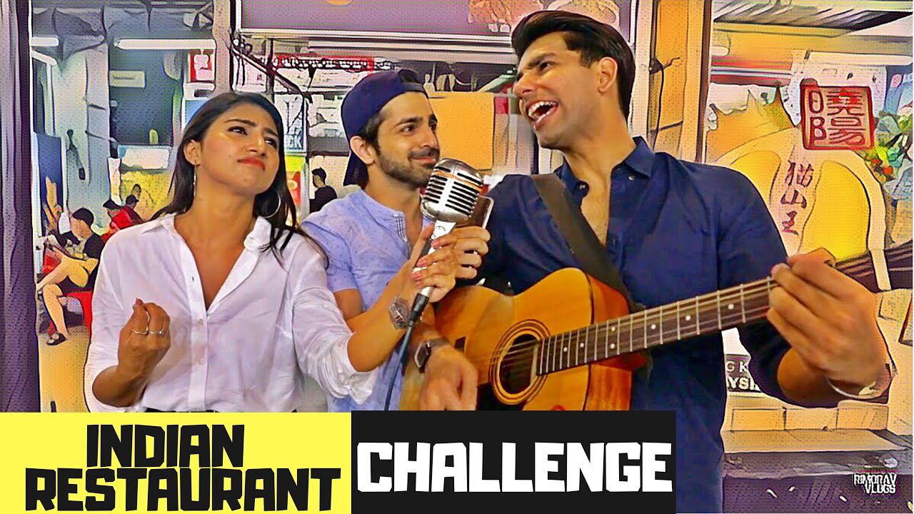 Indian Restaurant Challenge | Rimorav Vlogs