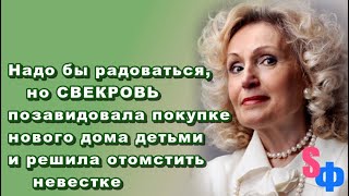 Надо бы радоваться, но СВЕКРОВЬ позавидовала покупке нового дома детьми и решила отомстить невестке