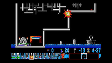 Lemmingbytes - Part 14 - Megabyte Levels 19-20 + attempt at 21