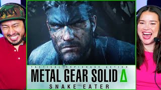 METAL GEAR SOLID DELTA Δ SNAKE EATER Reveal Trailer REACTION! | PlayStation Showcase 2023