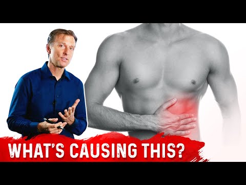 Left Side Abdominal Pain Under Ribs – Causes & Remedies Covered by Dr.Berg