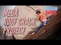 Can This Pro Climber Send Our Roof Crack Project?? | A JOSHUA TREE BOULDERING STORY
