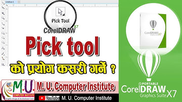corel draw pick tool - 04 | freeform pick | free transform | color fill in corel draw |