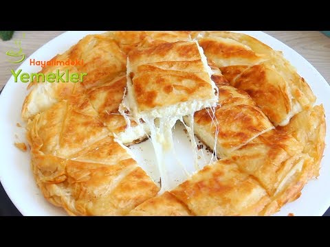 TÜM BÖREK TARİFLERİNİ UNUTUN 🔝  OKLAVA YOK! MERDANE YOK! ÇITIR ÇITIR ŞAHANE BÖREK / BÖREK TARİFİ. 