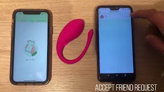 How to connect your mooja remote vibrator with a long distance partner through app screenshot 5